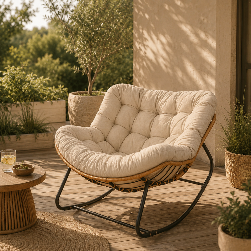 Rocking-Chair-Extérieur Maison Rêves Rocking-Chair-Extérieur Maison Rêves