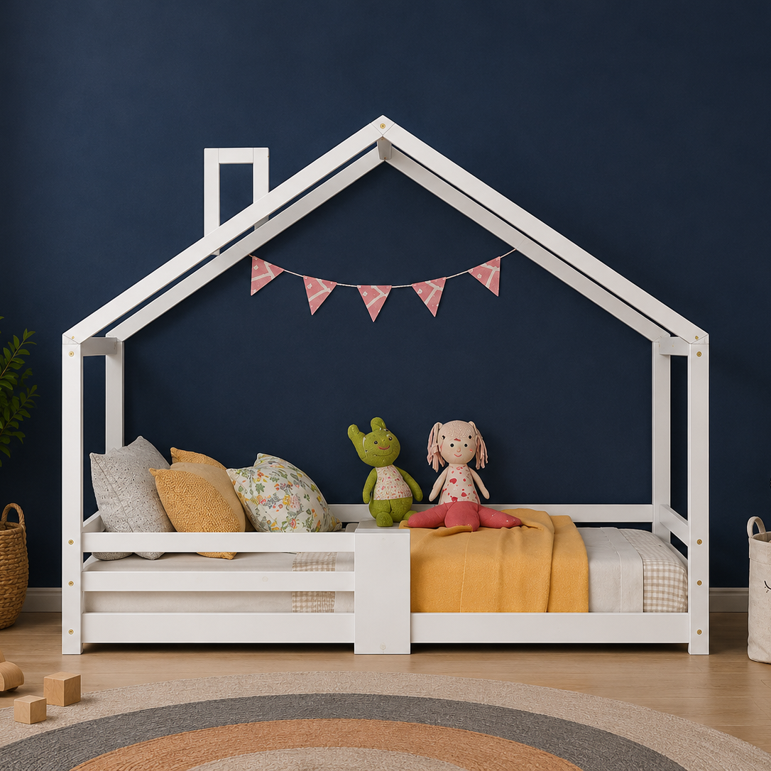 Lit Cabane Enfant avec Protection Anti-Chute Maison Rêves   Maison Rêves