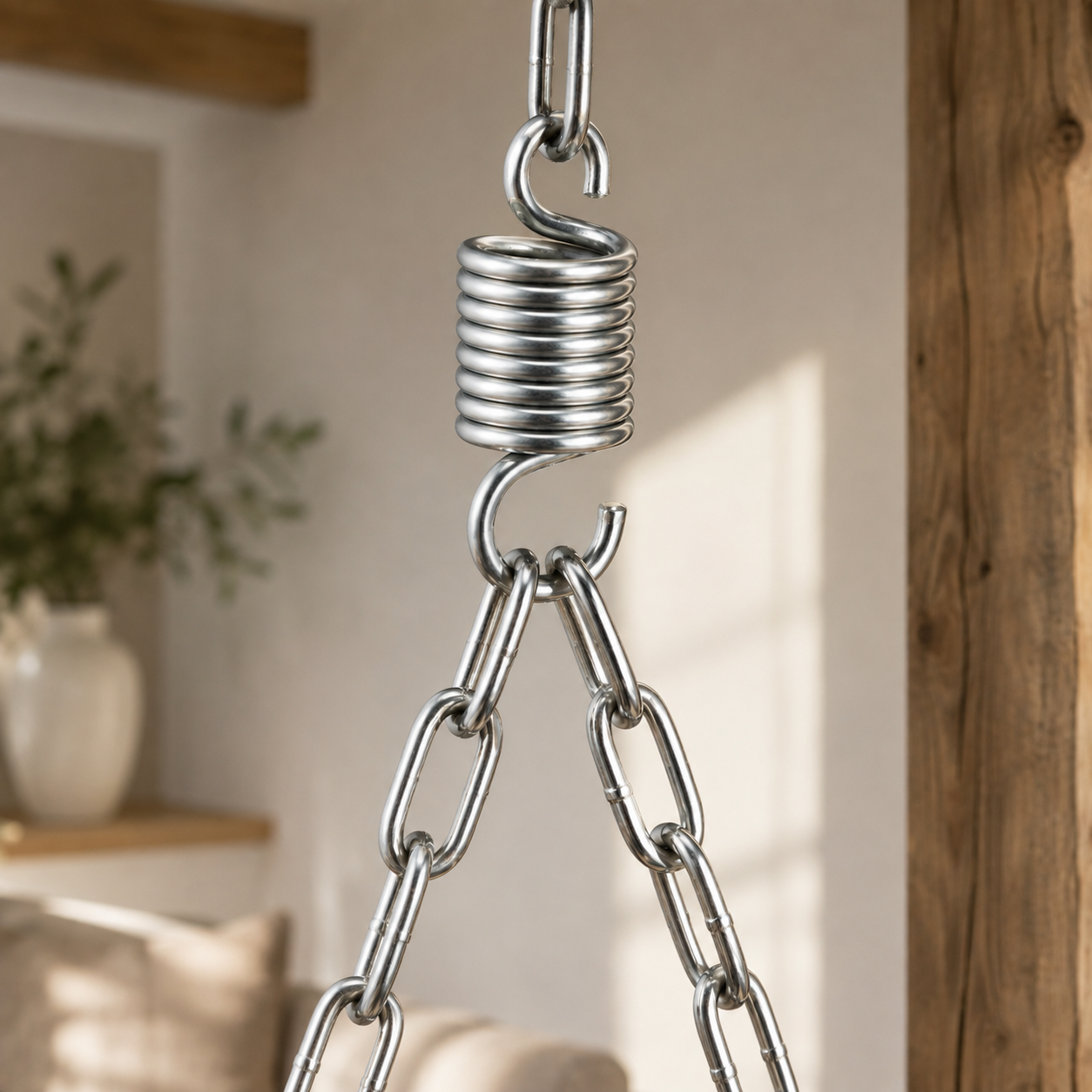 NORDA | Chaise Suspendue Œuf Bohème Anthracite Maison Rêves   Maison Rêves