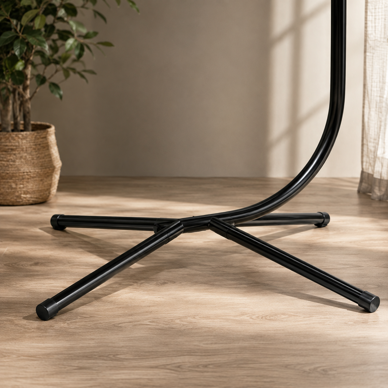 NORDA | Chaise Suspendue Œuf Bohème Anthracite Maison Rêves   Maison Rêves