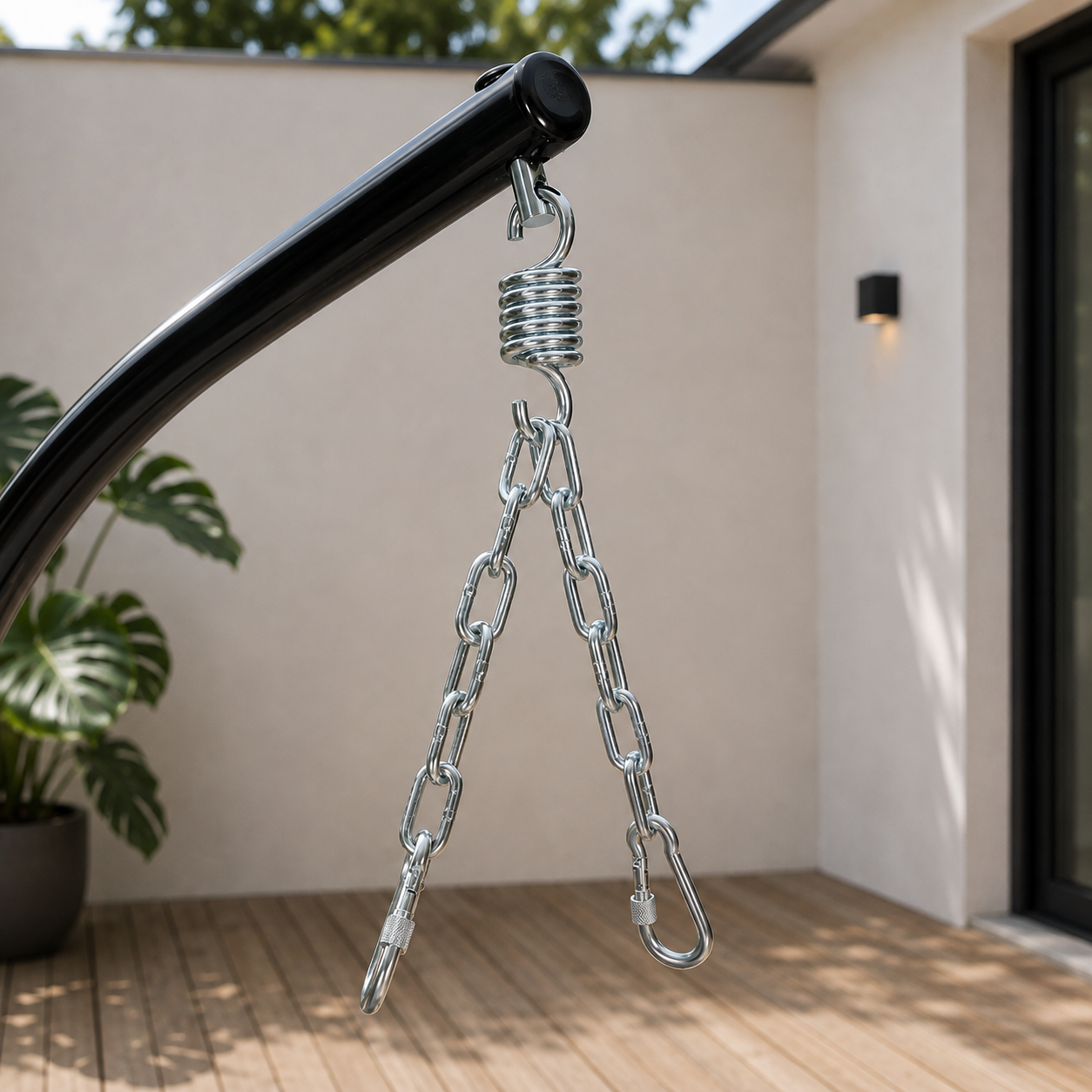 BALORA | Fauteuil Suspendu Œuf Rotin Ergonomique Anthracite Maison Rêves   Maison Rêves