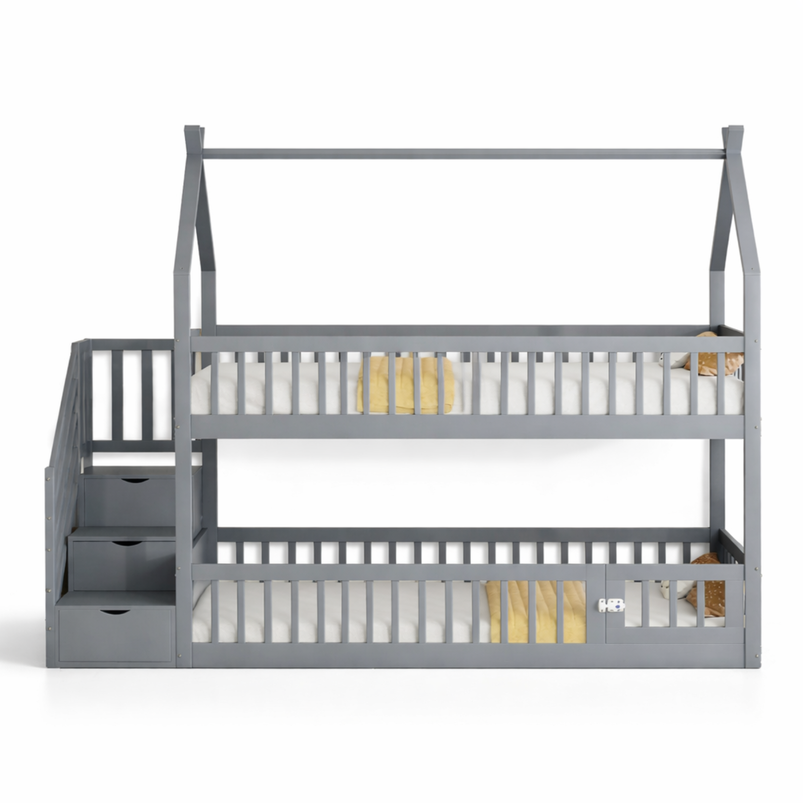 Lit cabane 2 places - 90 x 200 cm