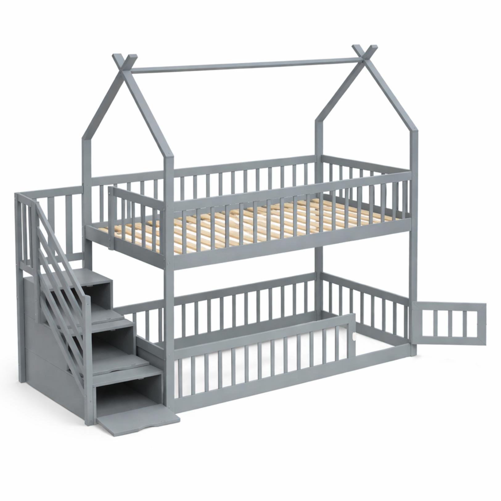 Lit cabane 2 places - 90 x 200 cm