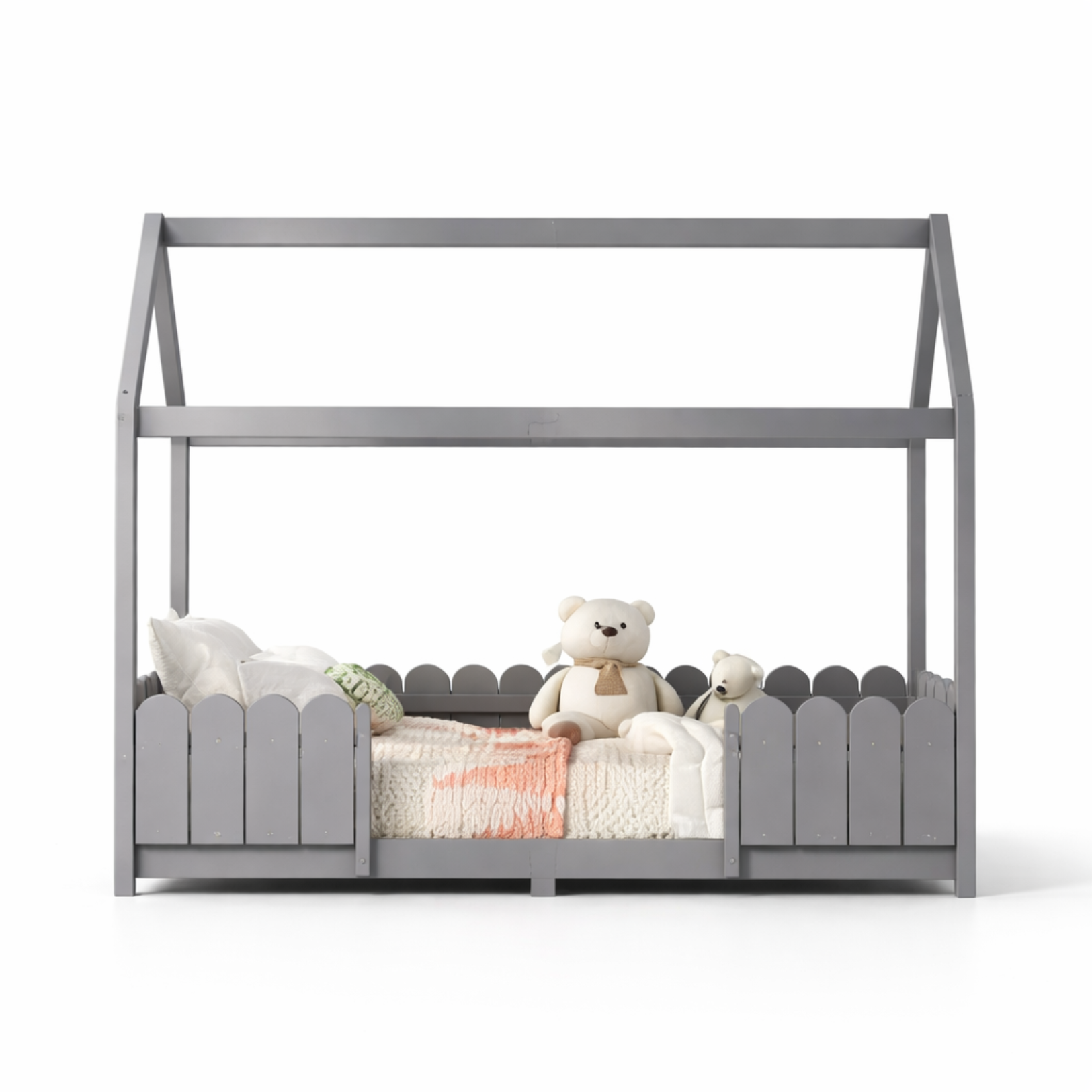 Lit cabane 1 place - 90 x 200 cm