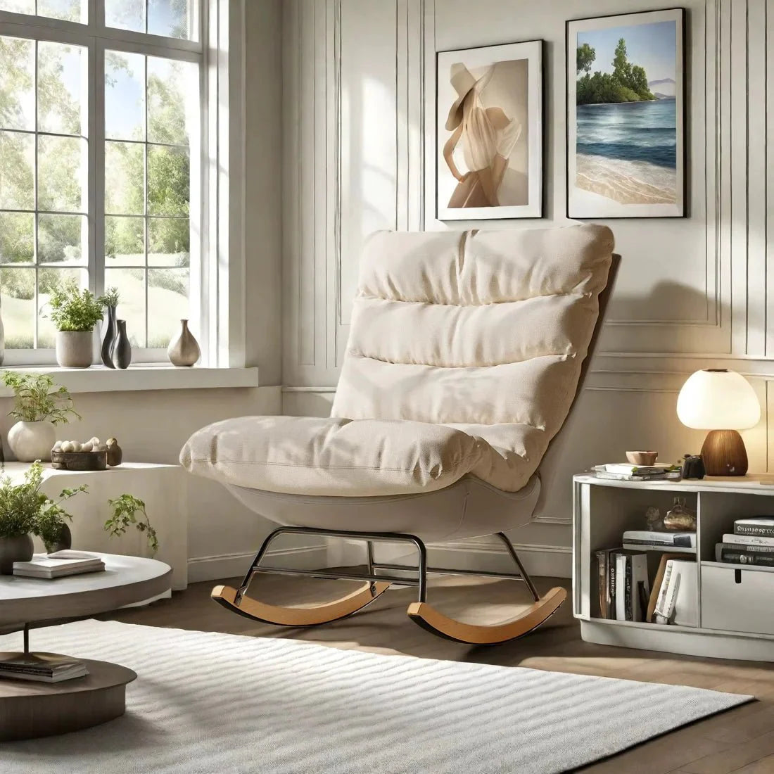 MELLOW – Fauteuil à Bascule Confort Cocon - Oscille