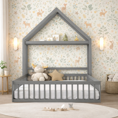 Lit cabane 1 place - 140 X 200 cm