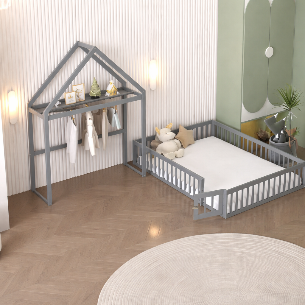 Lit cabane 1 place - 140 X 200 cm