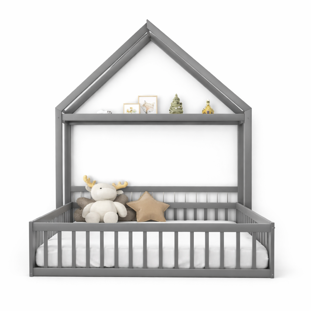 Lit cabane 1 place - 140 X 200 cm