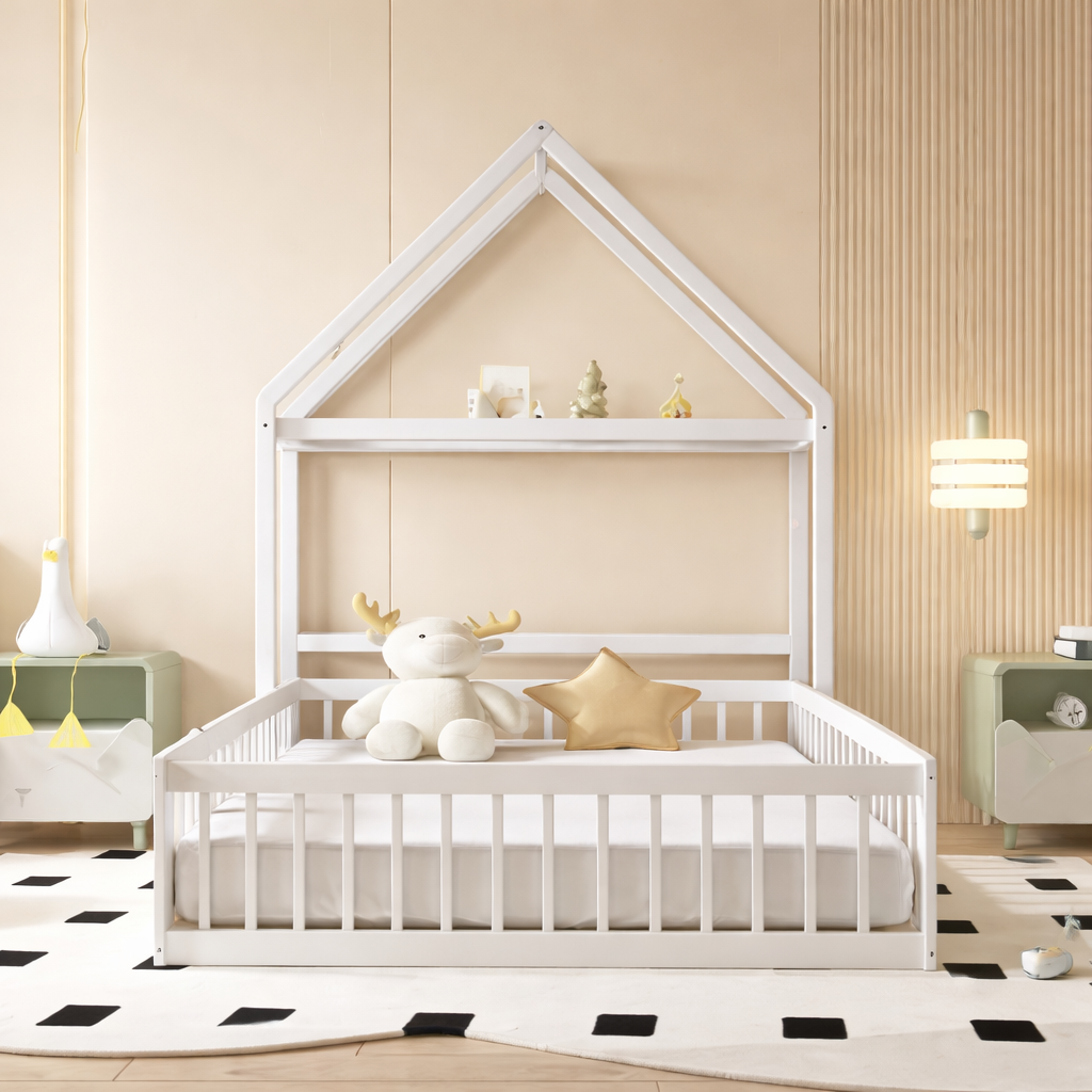 Lit cabane 1 place - 140 X 200 cm