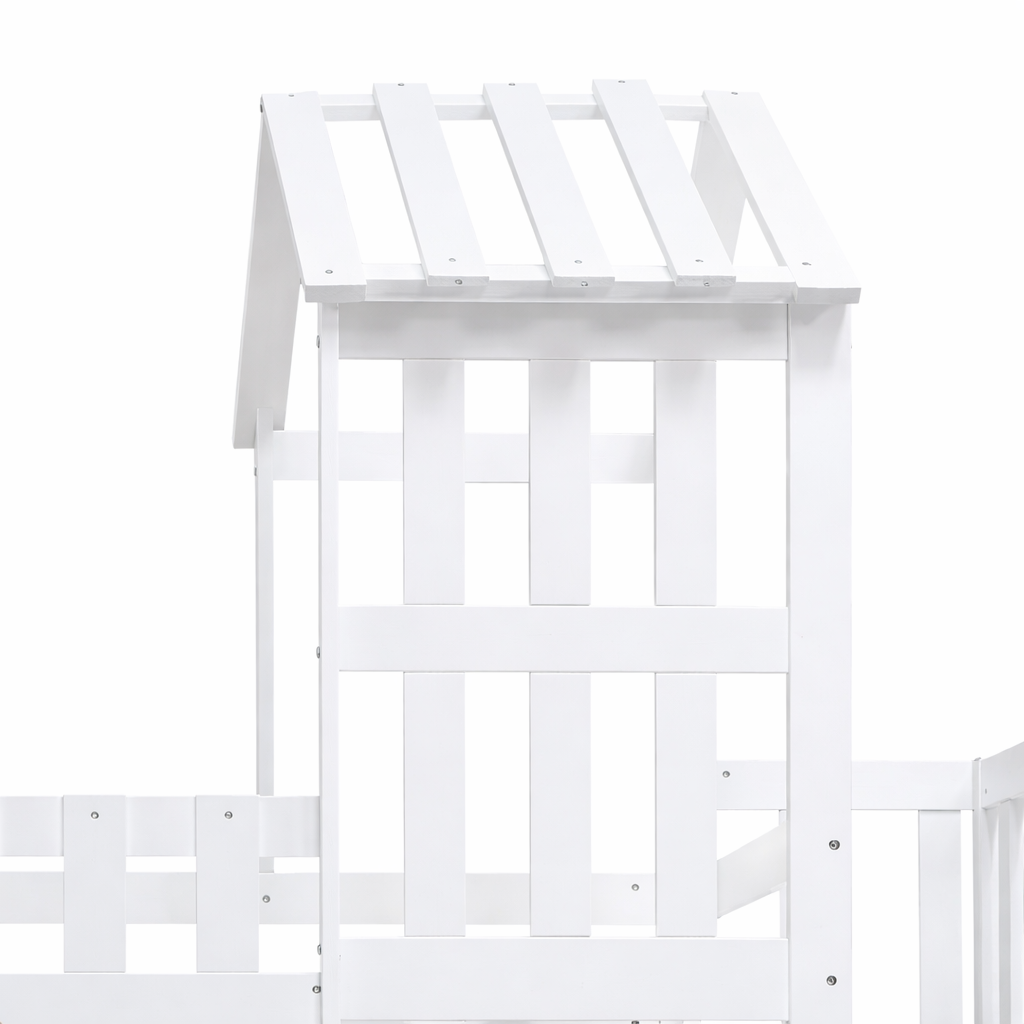 Lit cabane 2 places - 90 x 200 cm