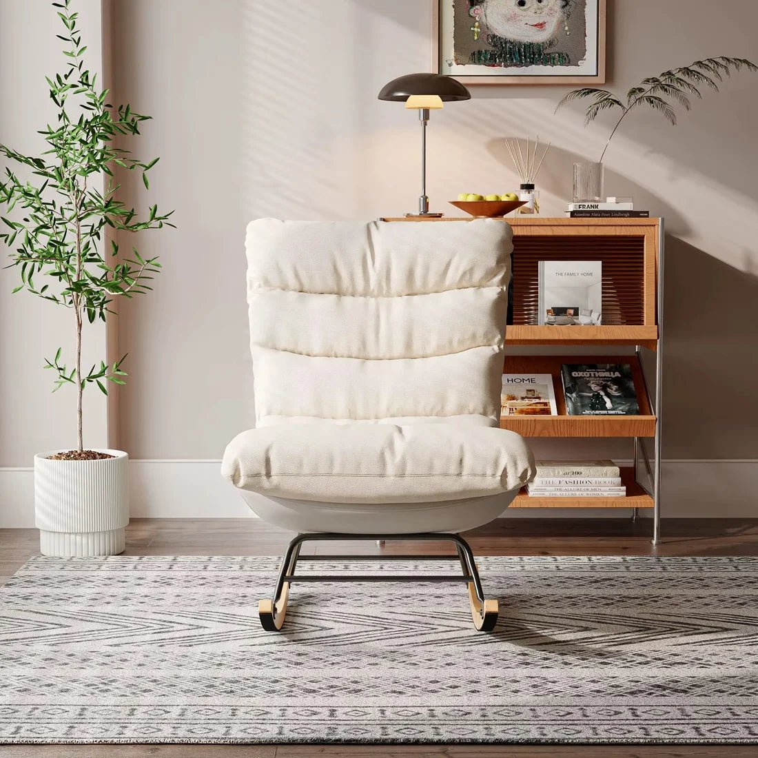 MELLOW – Fauteuil à Bascule Confort Cocon My Store   Maison Rêves